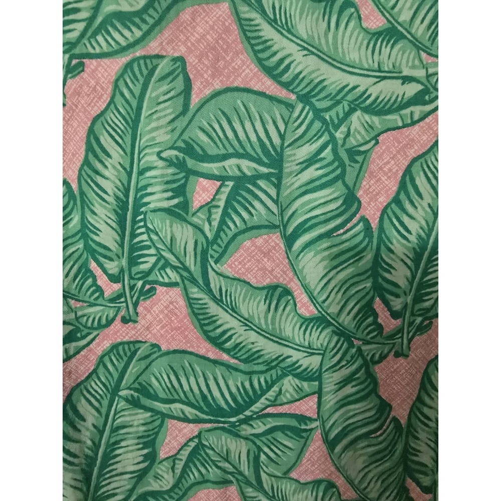 Vineyard Vines Margo Print Midi Dress Sz 4 Womens Sleeveless Green Tropical - Picture 3 of 5